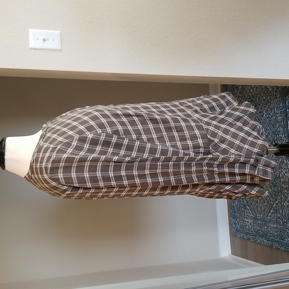 2/$20 - Loft Plaid Blouse - Picture 2 of 6